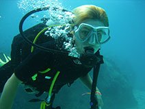 Scuba diving first time