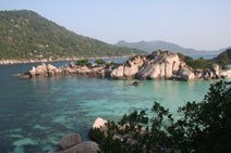 Japanese Gardens tauchen in Koh nangzuan